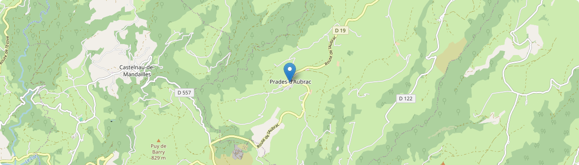 Prades-d'Aubrac - Carte