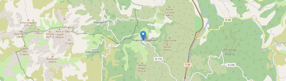 Prato-di-Giovellina - Carte