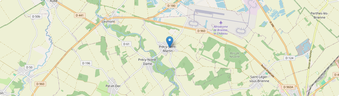 Précy-Saint-Martin - Carte
