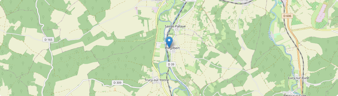 Prégilbert - Carte