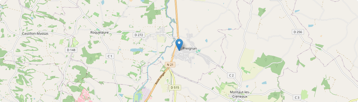 Preignan - Carte