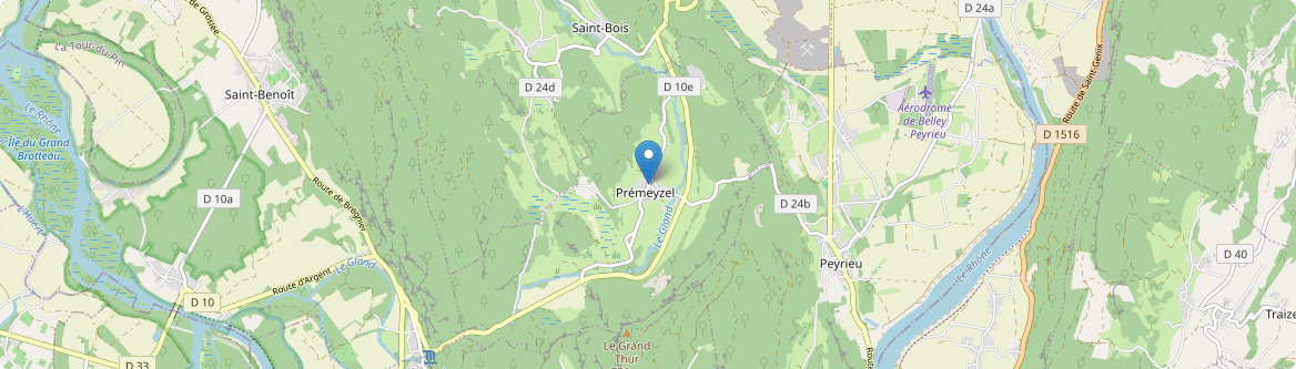 Prémeyzel - Carte