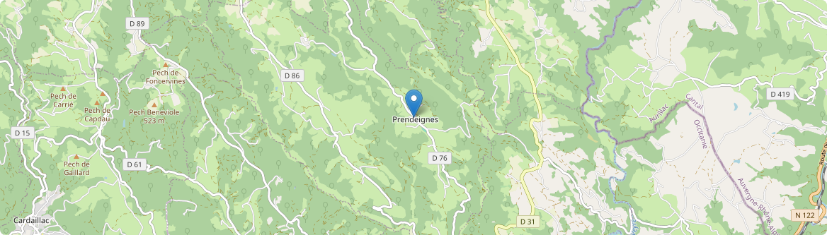 Prendeignes - Carte
