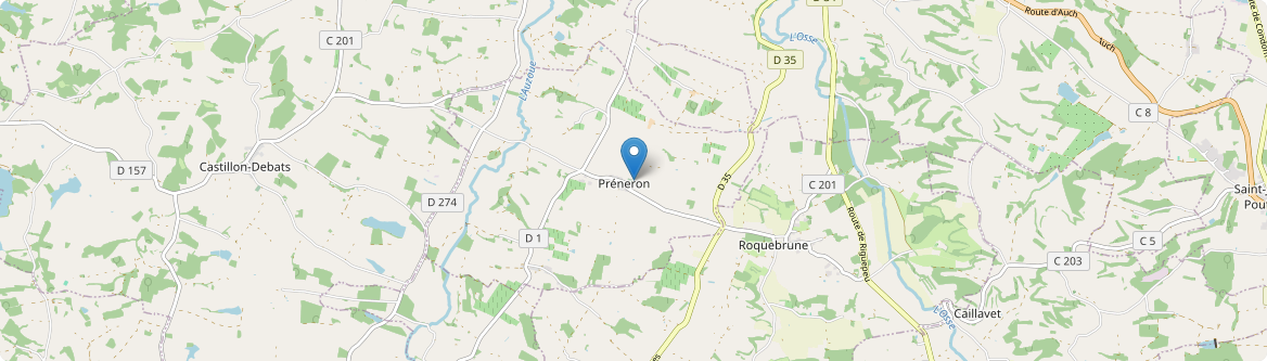 Préneron - Carte