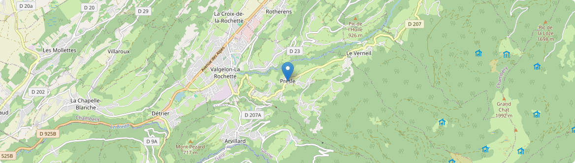 Presle - Carte