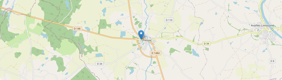 Pressac - Carte