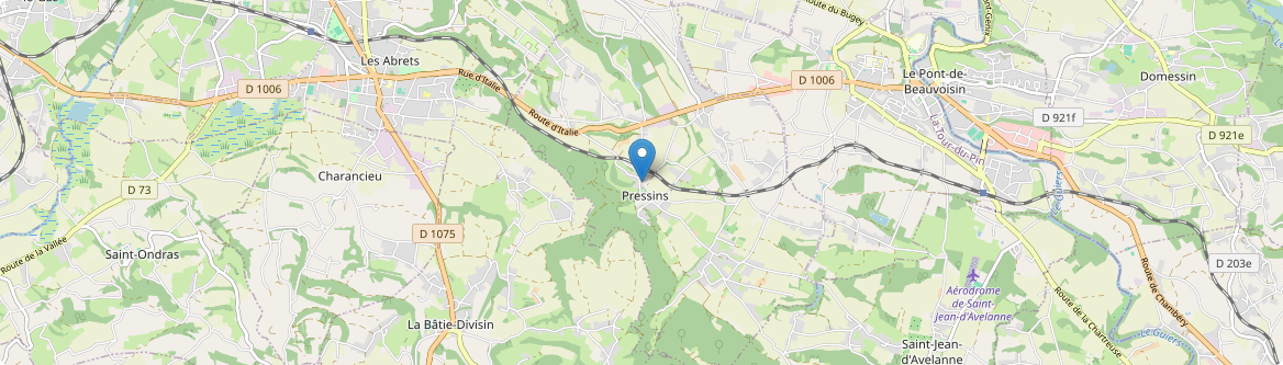 Pressins - Carte