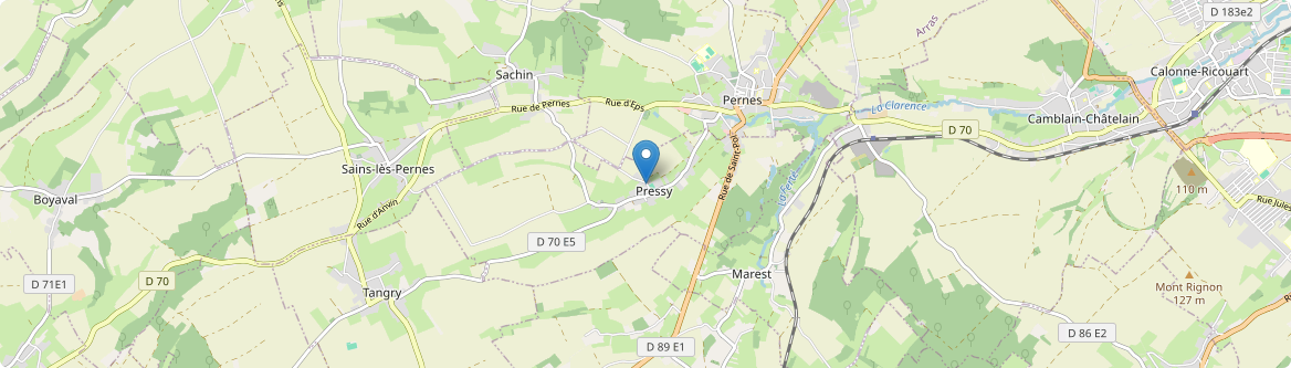 Pressy - Carte