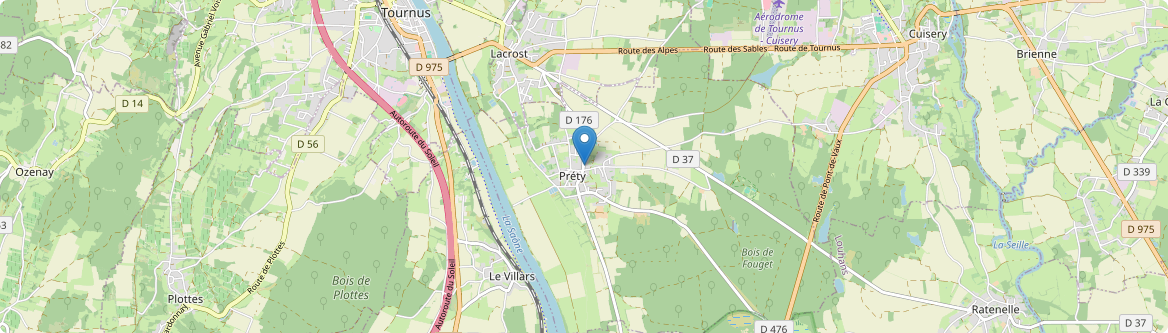 Préty - Carte