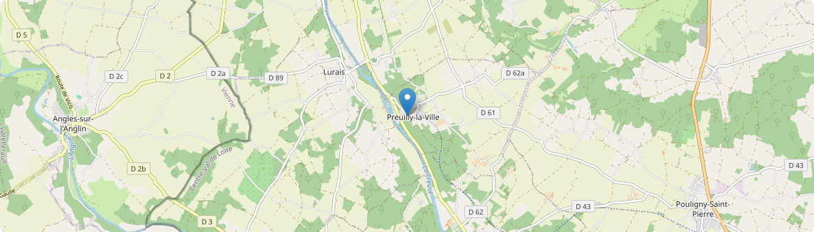 Preuilly-la-Ville - Carte