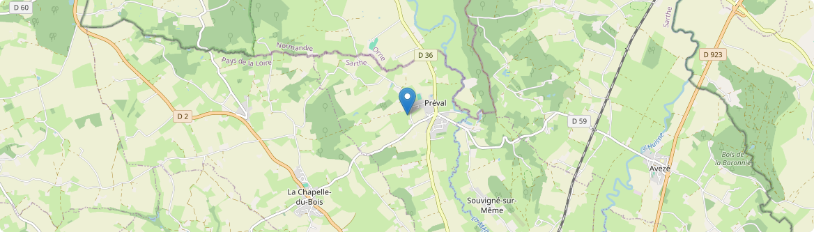 Préval - Carte