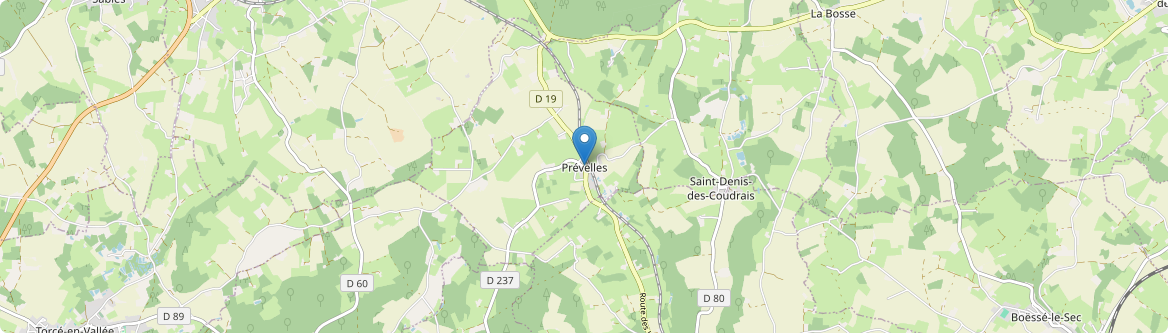 Prévelles - Carte