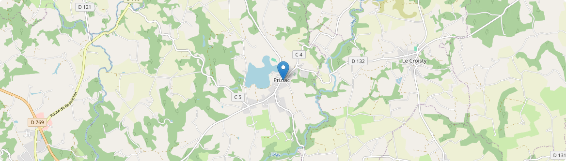 Priziac - Carte
