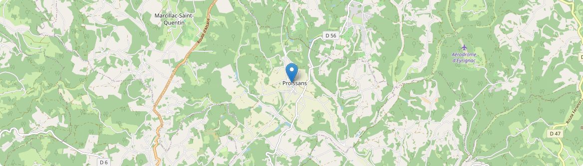 Proissans - Carte