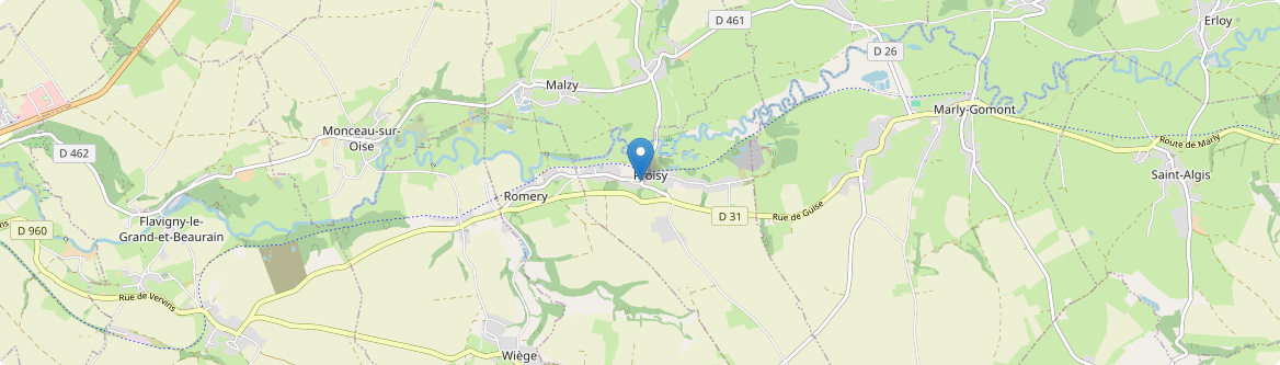 Proisy - Carte