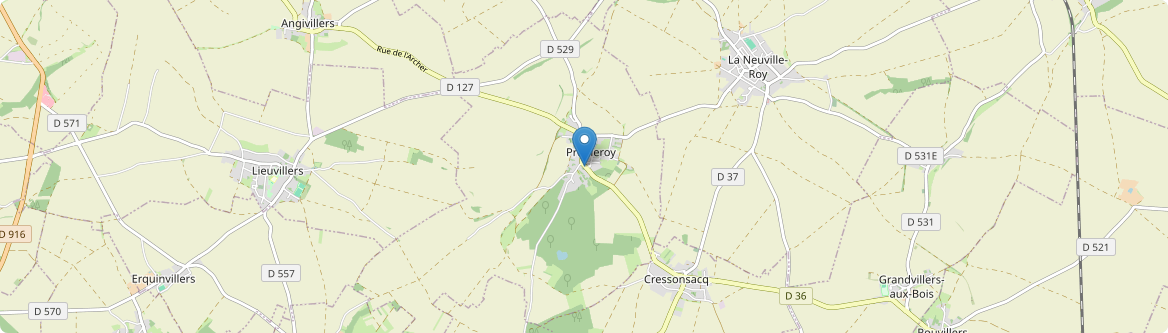 Pronleroy - Carte