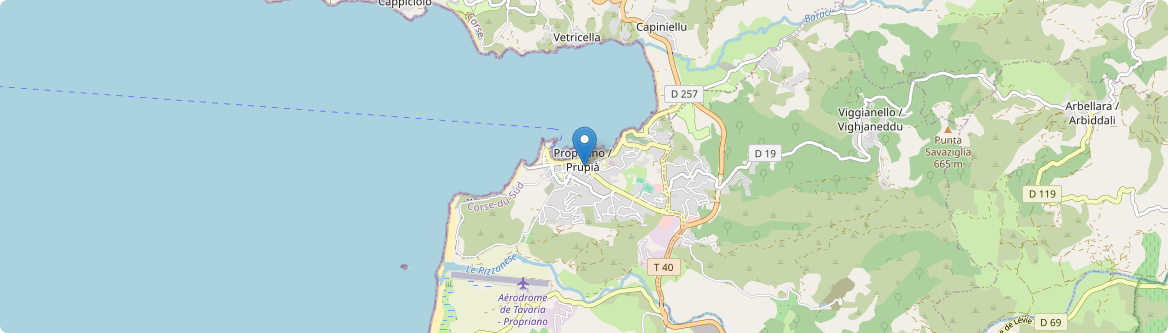 Propriano - Carte