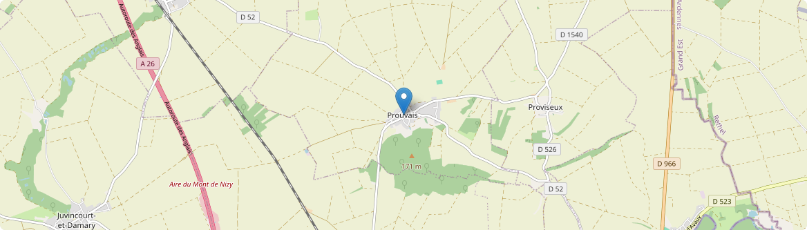 Prouvais - Carte