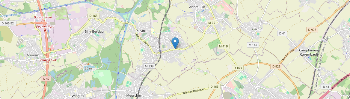 Provin - Carte