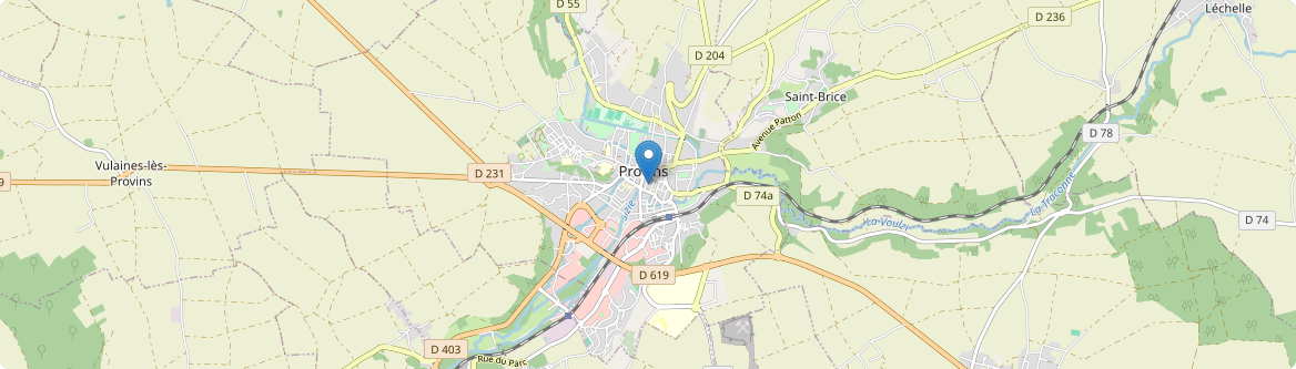 Provins - Carte