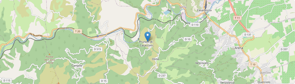 Prunelli-di-Casacconi - Carte
