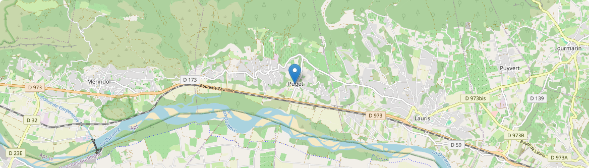 Puget - Carte