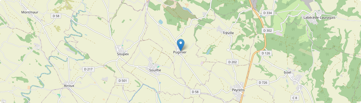 Puginier - Carte