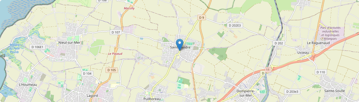 Puilboreau - Carte