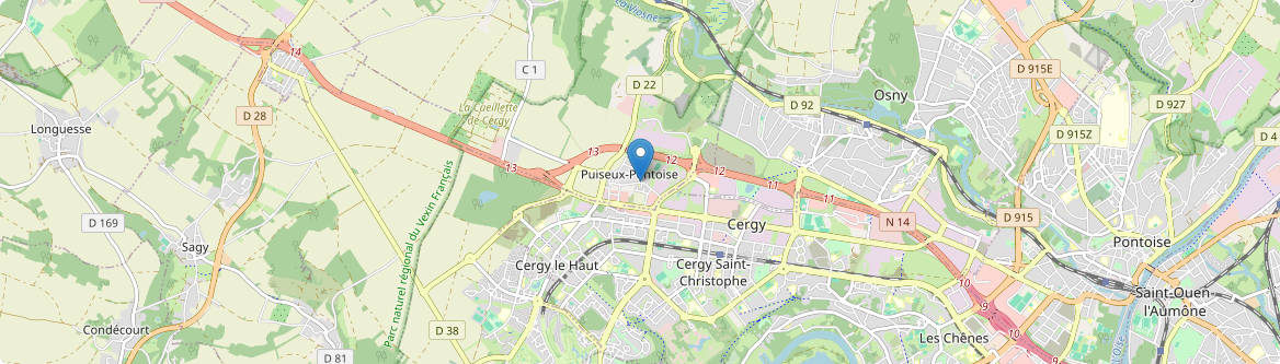 Puiseux-Pontoise - Carte