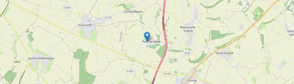 Puits-la-Vallée - Carte