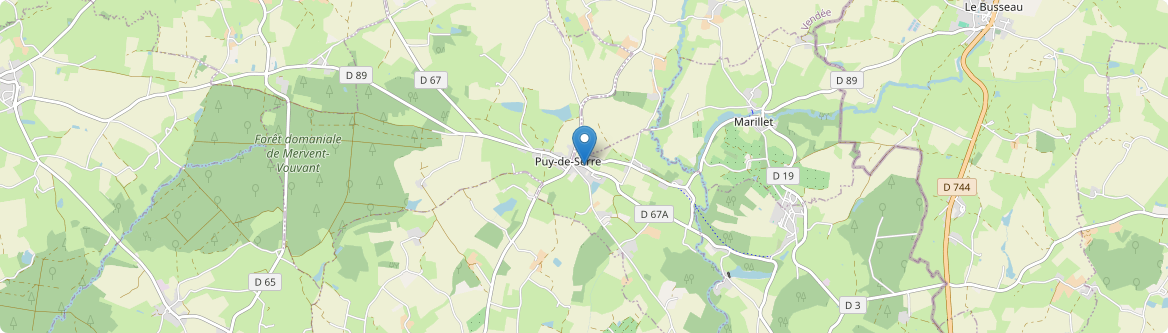 Puy-de-Serre - Carte