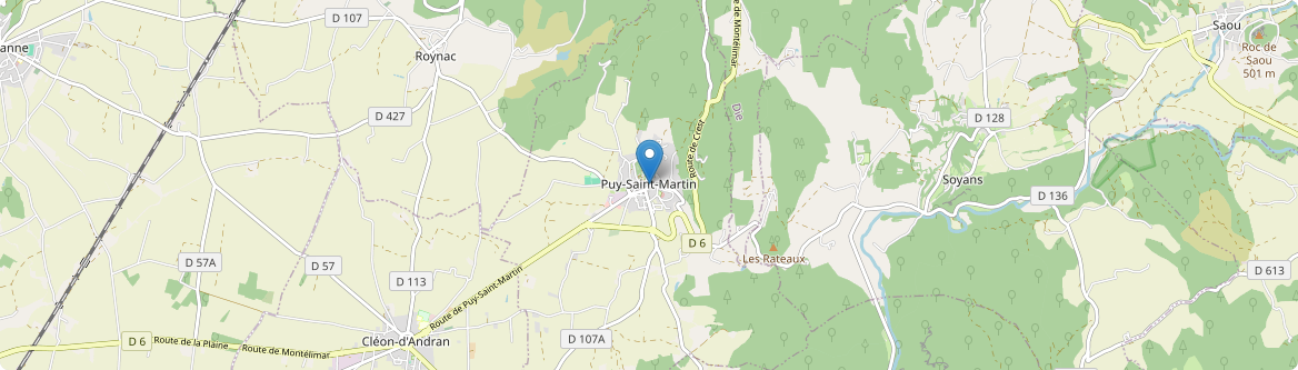 Puy-Saint-Martin - Carte
