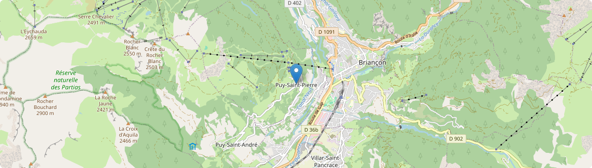 Puy-Saint-Pierre - Carte