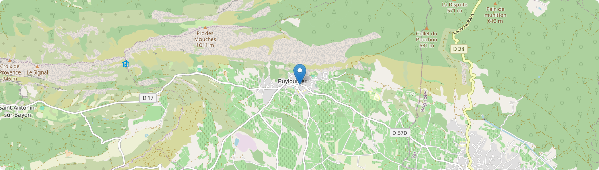Puyloubier - Carte