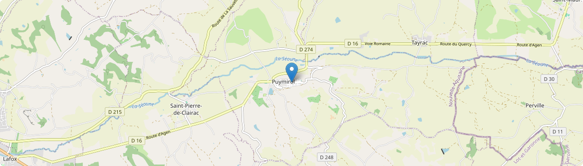 Puymirol - Carte