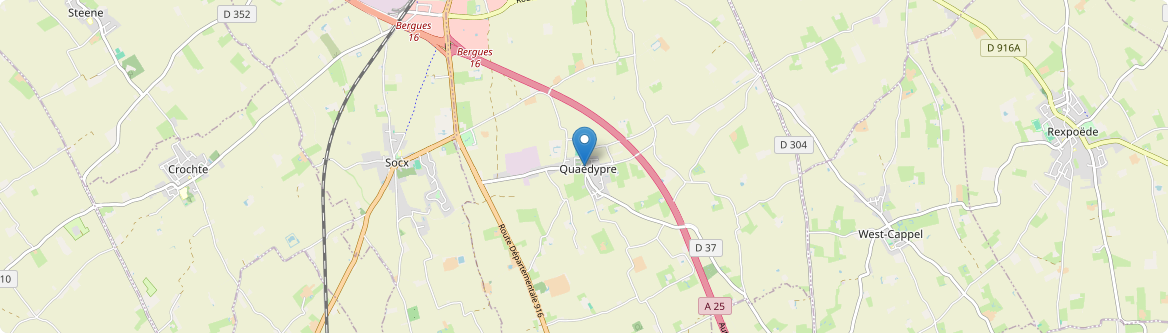 Quaëdypre - Carte