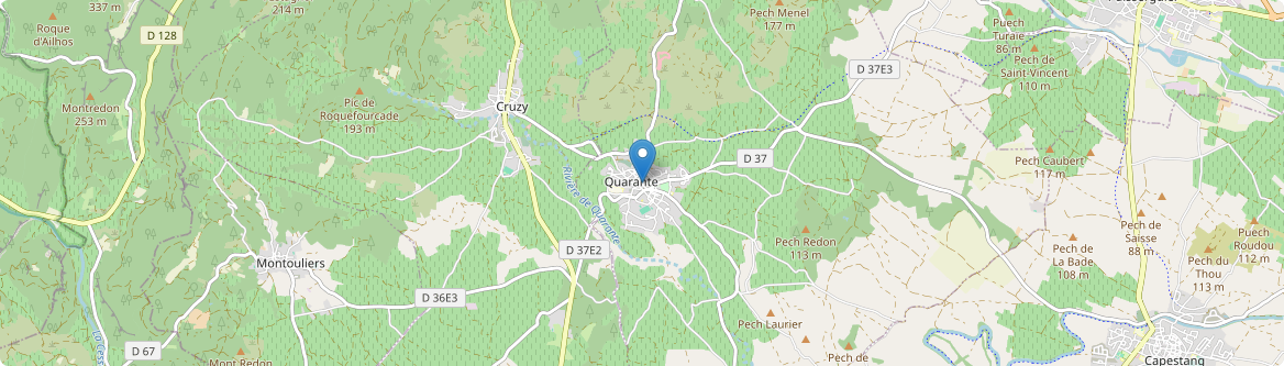 Quarante - Carte