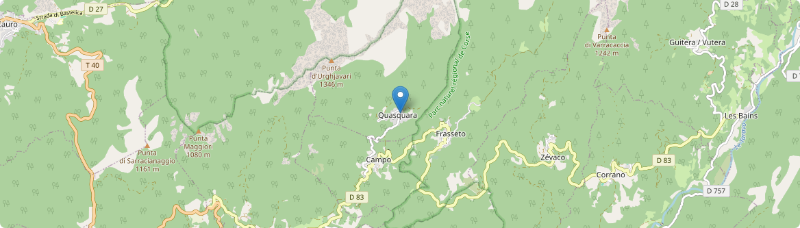 Quasquara - Carte