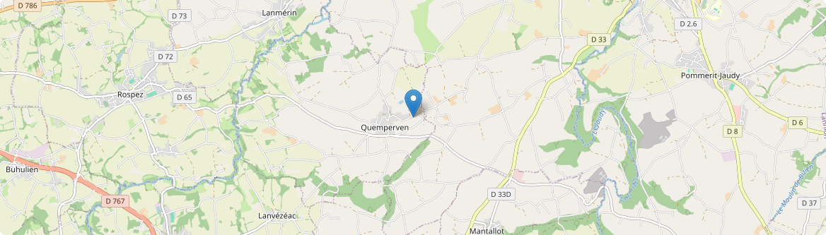 Quemperven - Carte