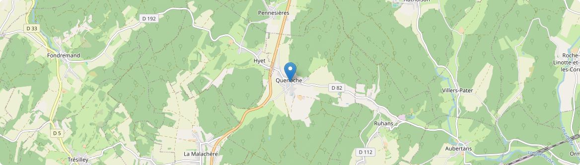 Quenoche - Carte