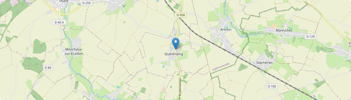 Quérénaing - Carte