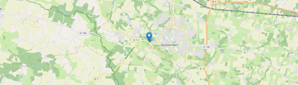 Questembert - Carte