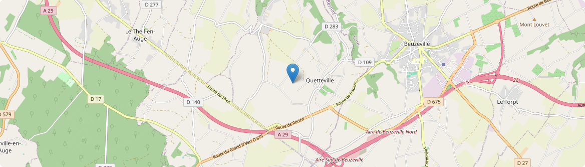 Quetteville - Carte