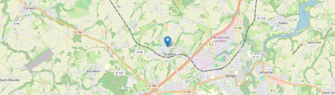 Quévert - Carte