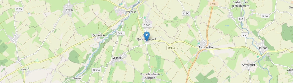 Quevilloncourt - Carte