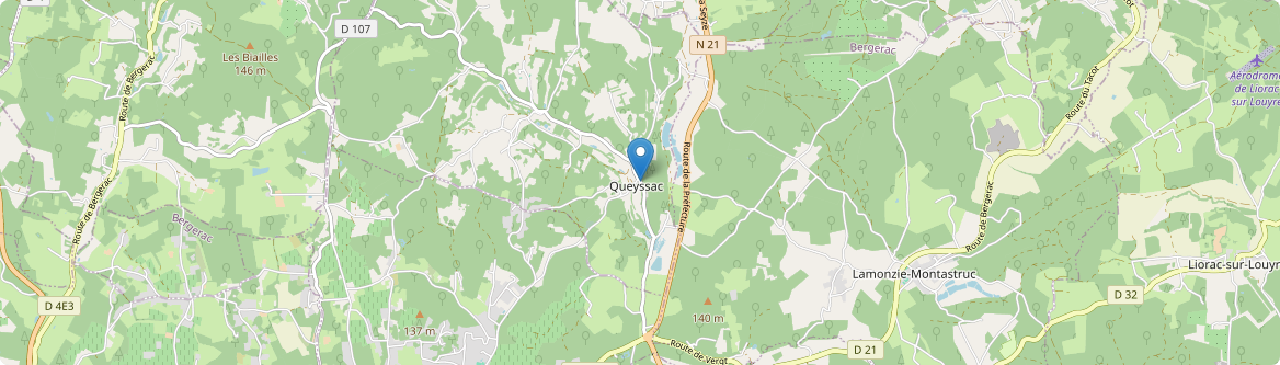 Queyssac - Carte