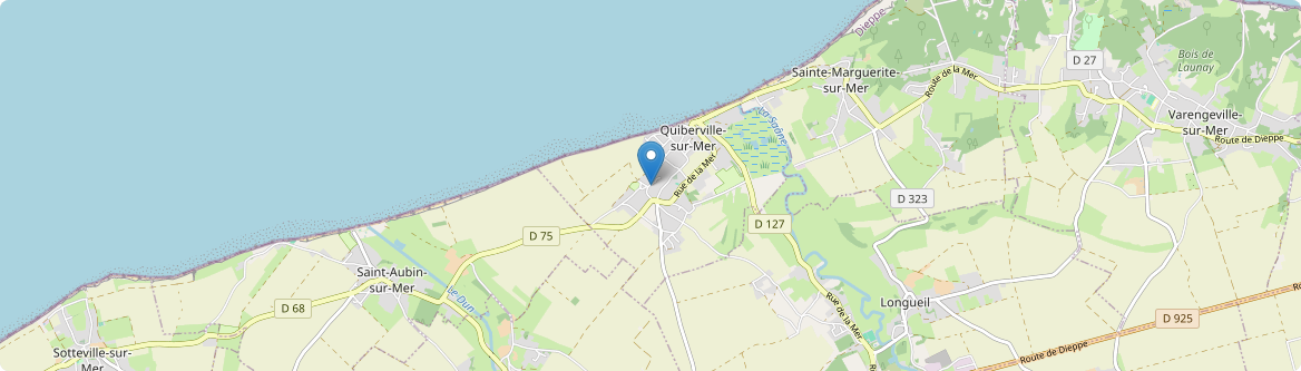 Quiberville - Carte