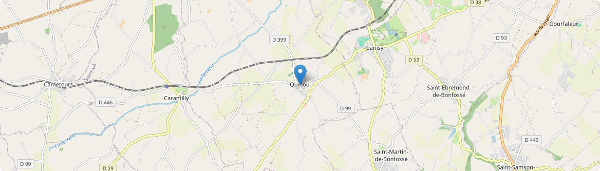 Quibou - Carte