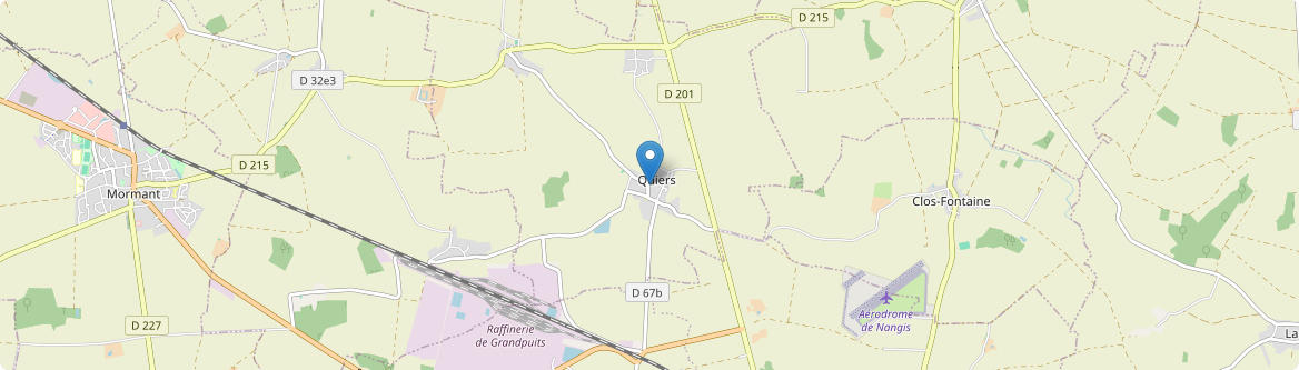 Quiers - Carte