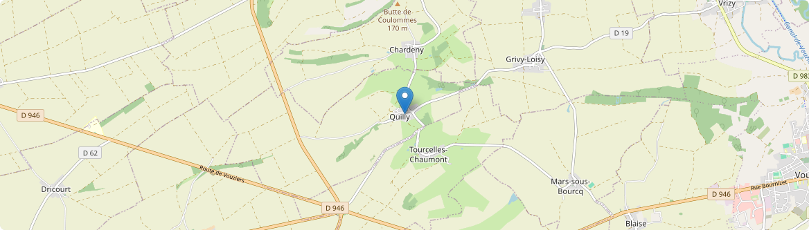 Quilly - Carte